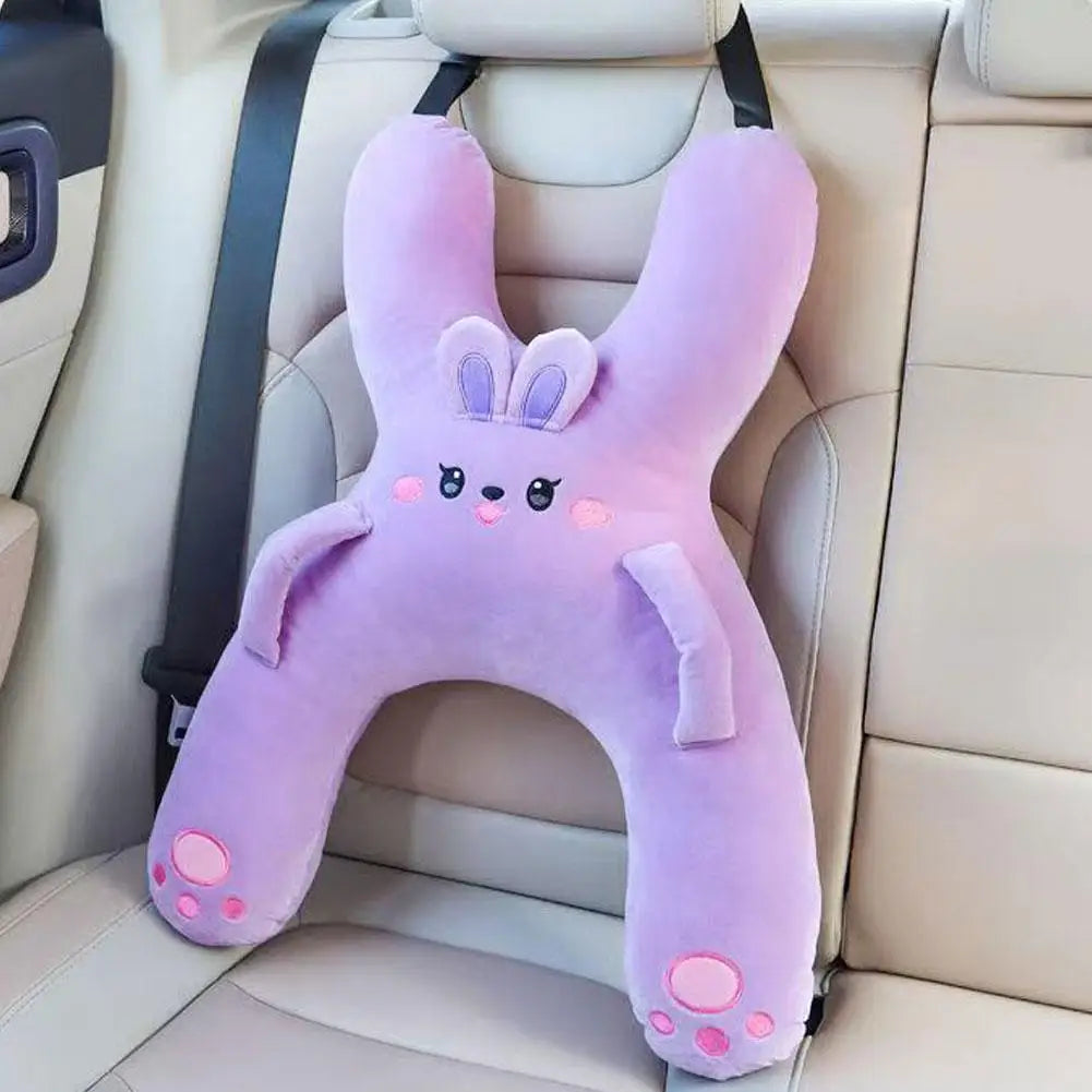 Almohada NapiKids husky gris sobre fondo blanco